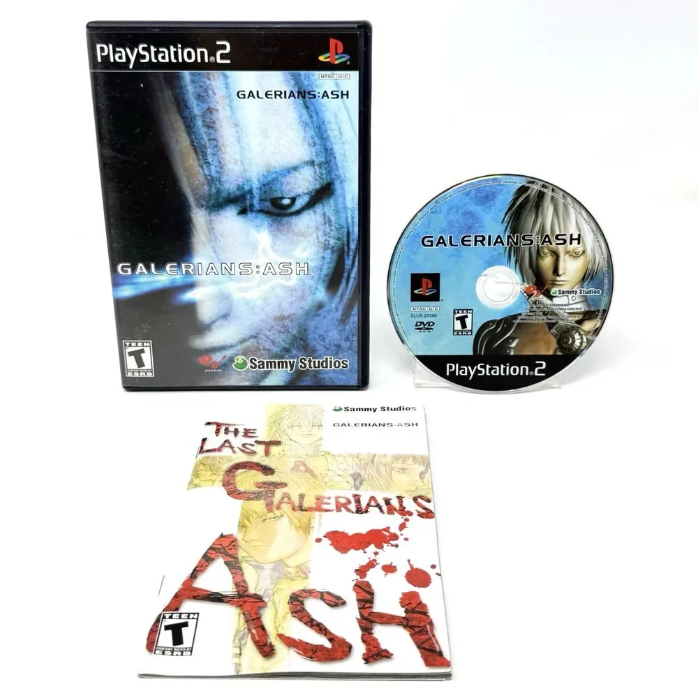 Galerians ASH PlayStation 2 PS2 Survival Horror Complete CIB Reg Card Tested
